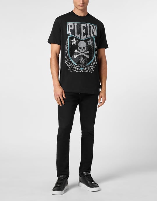 Rundhals-T-Shirt Skull&Bones - Image 3