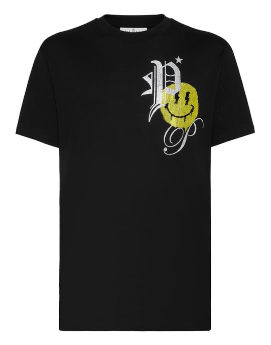 Rundhals-T-Shirt Smile - Image 1
