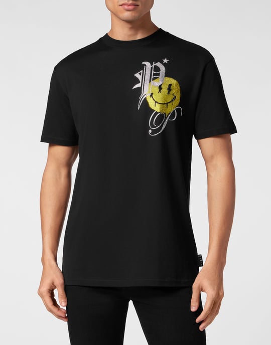 Rundhals-T-Shirt Smile - Image 2