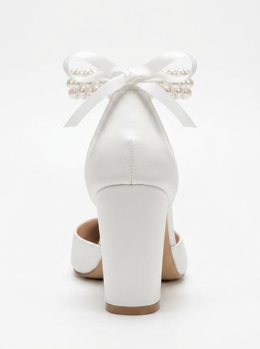 Sora Blockabsatz Brautpump - Image 3
