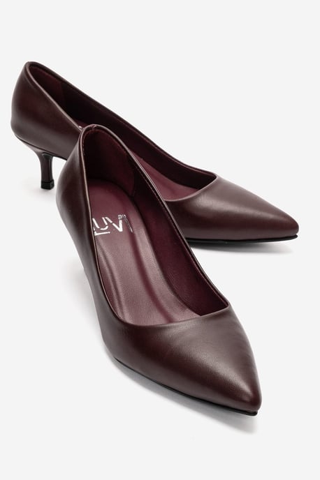 Jalen Leder-Stiletto-Pumps - Image 4