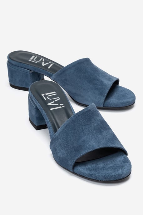 Delavie Leder-Sandale mit Blockabsatz - Image 1