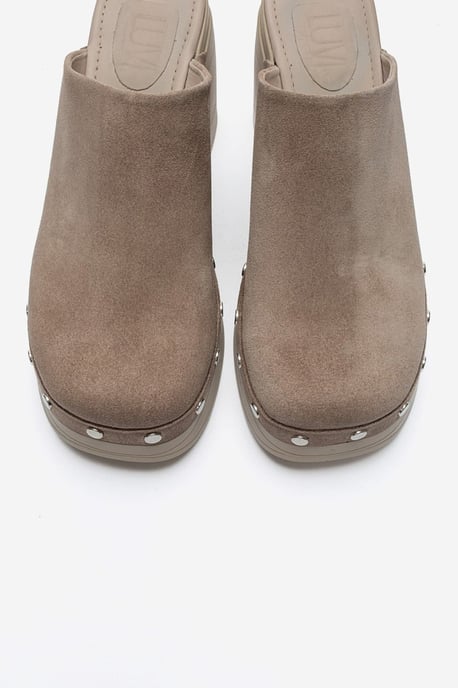 Bellune Leder-Sandale mit Blockabsatz und Plateausohle - Image 2