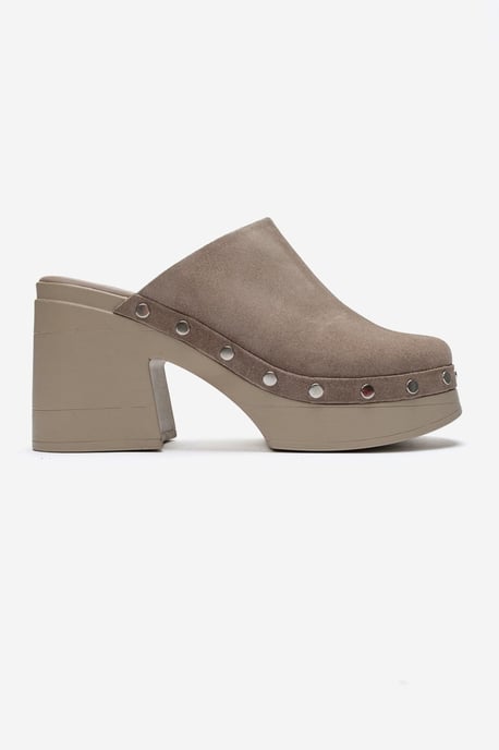 Bellune Leder-Sandale mit Blockabsatz und Plateausohle - Image 4