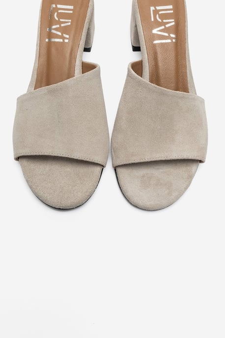 Delavie Leder-Sandale mit Blockabsatz - Image 2