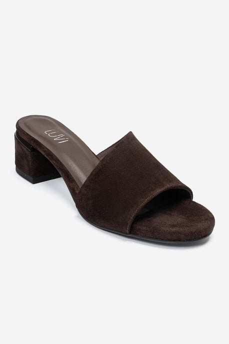 Delavie Leder-Sandale mit Blockabsatz - Image 3