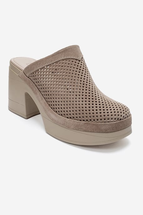 Dejas Leder-Sandale mit Plateausohle und Blockabsatz - Image 3