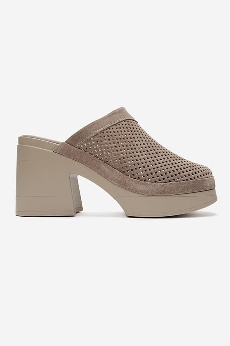 Dejas Leder-Sandale mit Plateausohle und Blockabsatz - Image 4