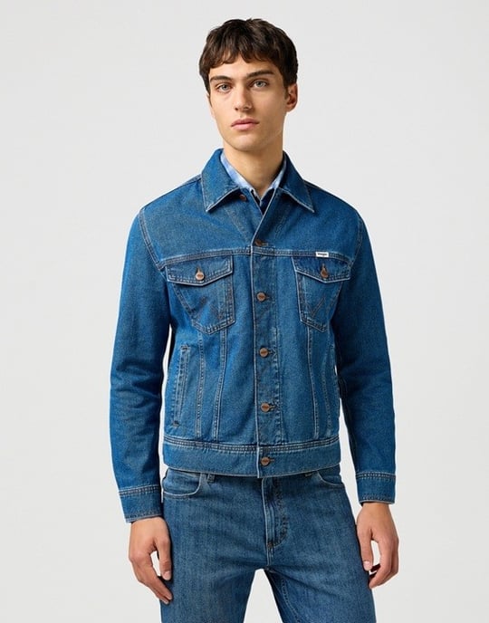 Wrangler - Classic Jacket Stonewash - Image 4