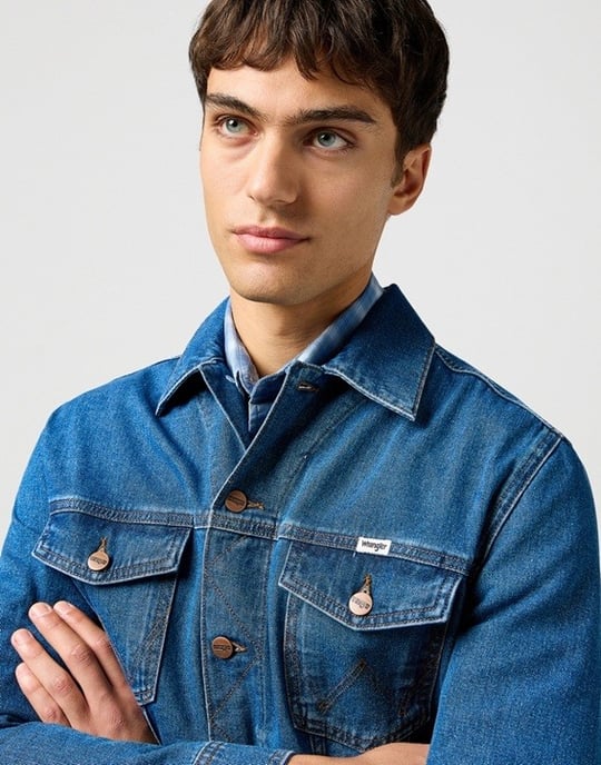 Wrangler - Classic Jacket Stonewash - Image 5