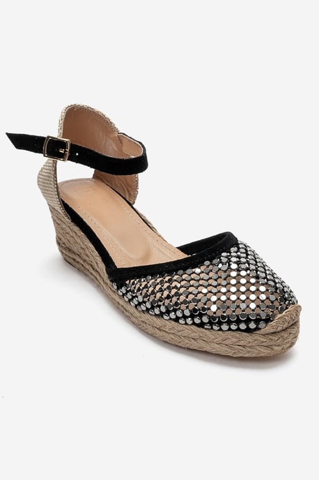 Drelix Leder-Espadrille-Sandale - Image 1