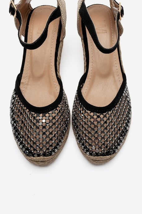 Drelix Leder-Espadrille-Sandale - Image 5