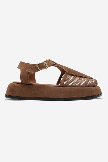 Lurelia Leder Plateau Sandale - Image 2