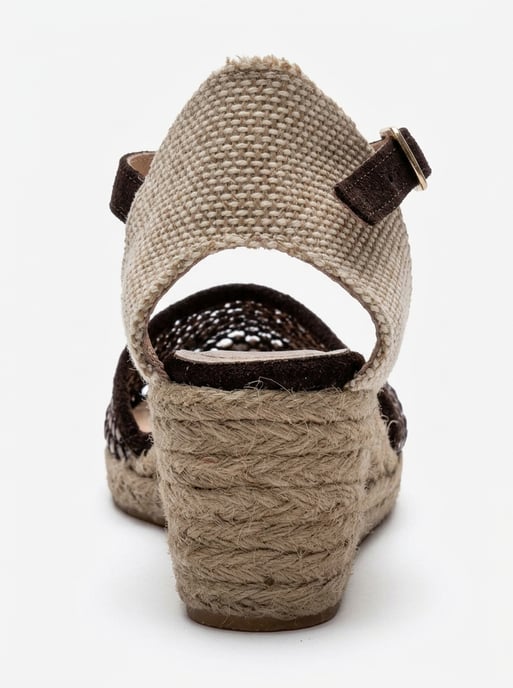 Drelix Leder-Espadrille-Sandale - Image 3