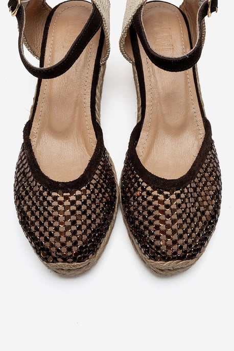 Drelix Leder-Espadrille-Sandale - Image 5