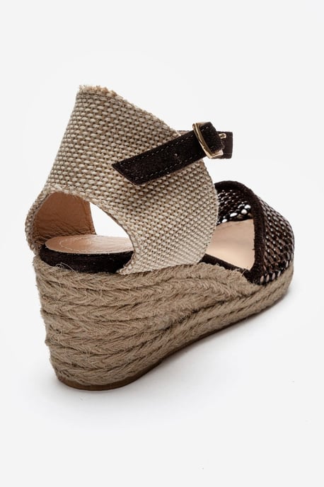 Drelix Leder-Espadrille-Sandale - Image 6