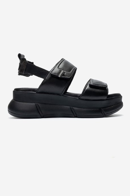 Heleste Leder-Plateausandale - Image 3