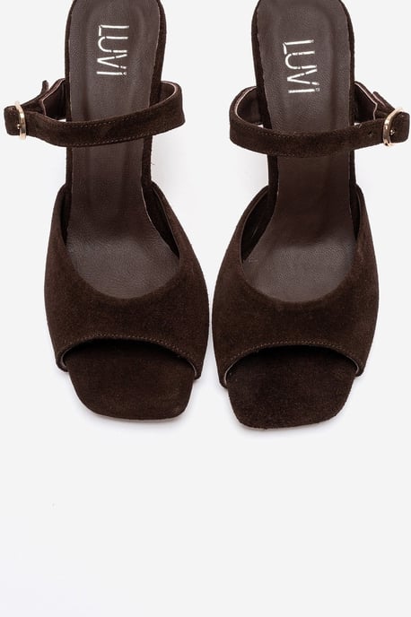 Urael Leder Stiletto Riemensandale - Image 2