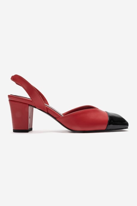 Maruelle Blockabsatz Slingback Pumps - Image 2