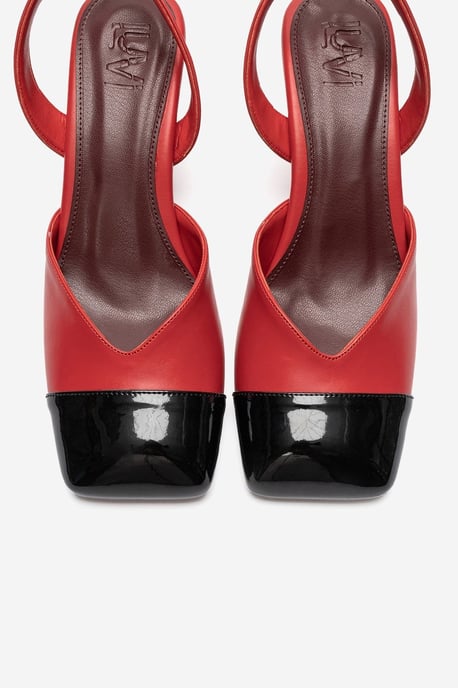 Maruelle Blockabsatz Slingback Pumps - Image 5