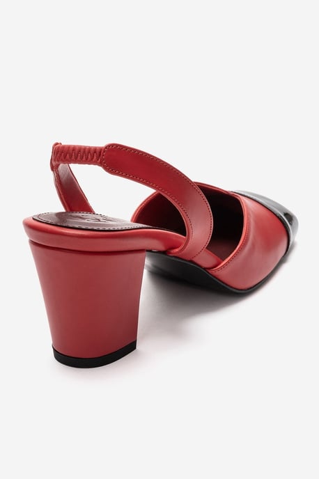 Maruelle Blockabsatz Slingback Pumps - Image 6