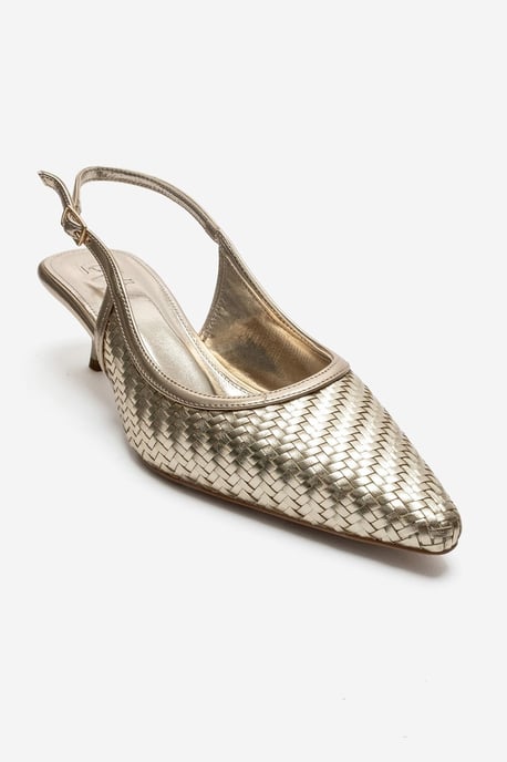 Alvessia Kitten Heel Slingback Pumps - Image 3