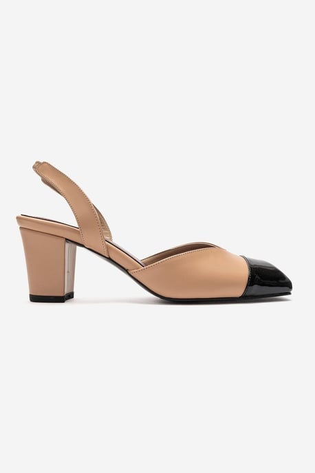 Maruelle Blockabsatz Slingback Pumps - Image 2