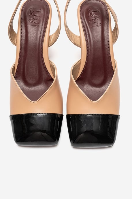 Maruelle Blockabsatz Slingback Pumps - Image 5