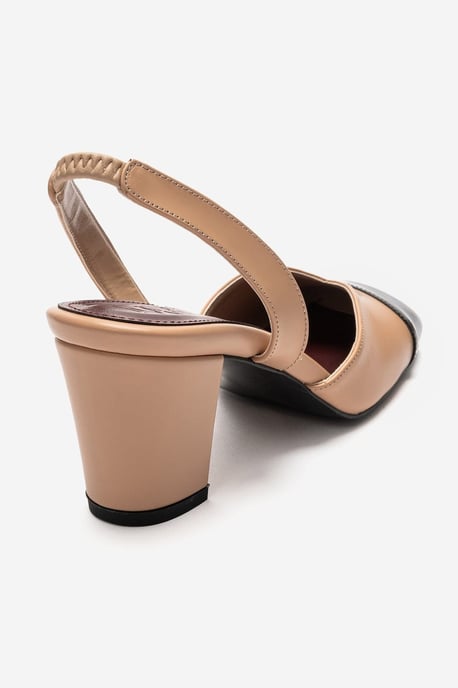 Maruelle Blockabsatz Slingback Pumps - Image 6