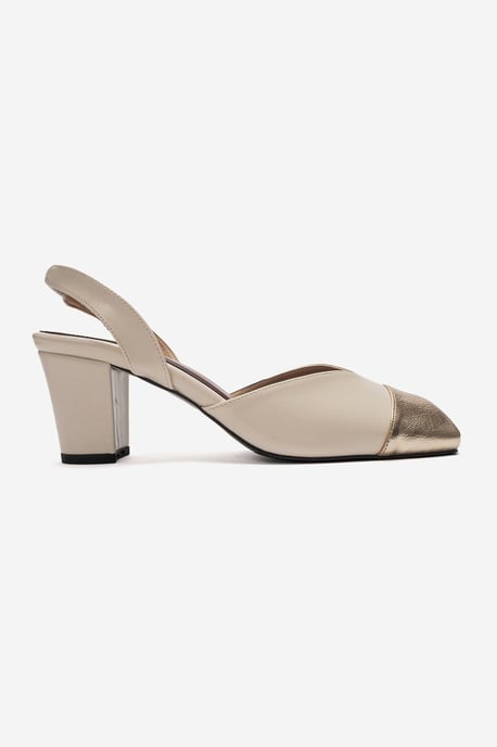Maruelle Blockabsatz Slingback Pumps - Image 2