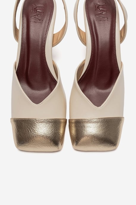Maruelle Blockabsatz Slingback Pumps - Image 5