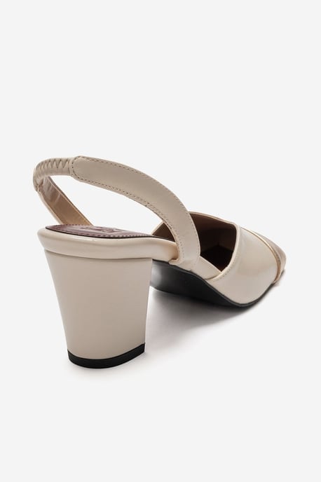 Maruelle Blockabsatz Slingback Pumps - Image 6