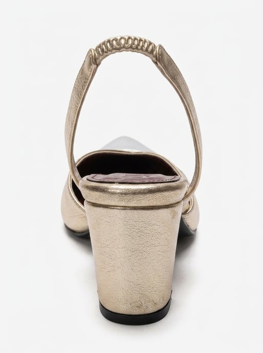 Maruelle Blockabsatz Slingback Pumps - Image 3