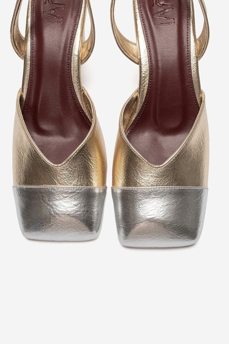 Maruelle Blockabsatz Slingback Pumps - Image 5