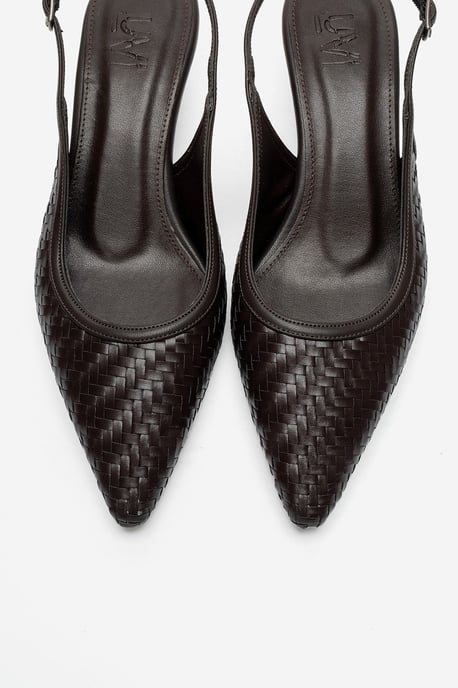 Alvessia Kitten Heel Slingback Pumps - Image 2