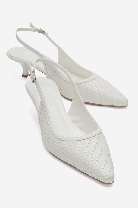 Fendrix Kitten-Heel Slingback-Pumps - Image 1