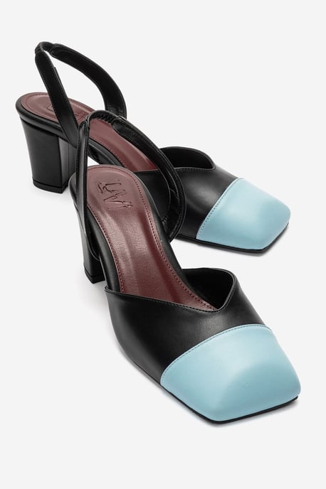 Maruelle Blockabsatz Slingback Pumps - Image 4