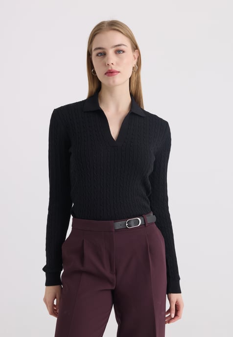 Pullover Pullover Mit Polokragen - Image 1