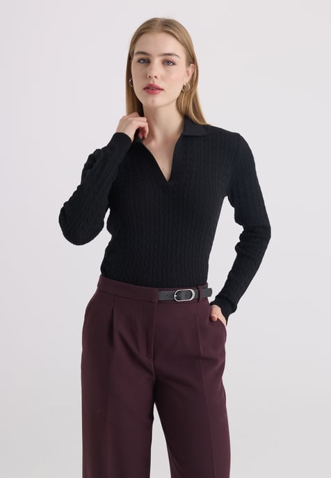 Pullover Pullover Mit Polokragen - Image 2