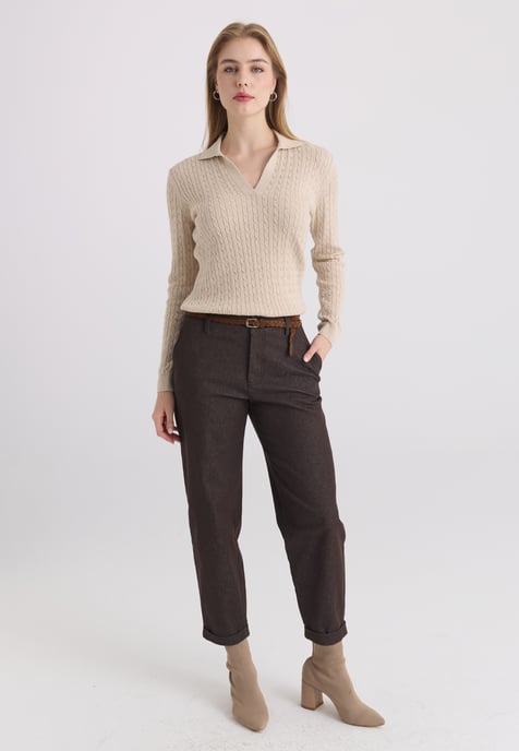 Pullover Pullover Mit Polokragen - Image 2