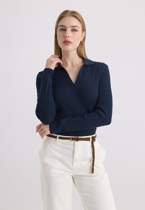 Pullover Pullover Mit Polokragen - Image 2