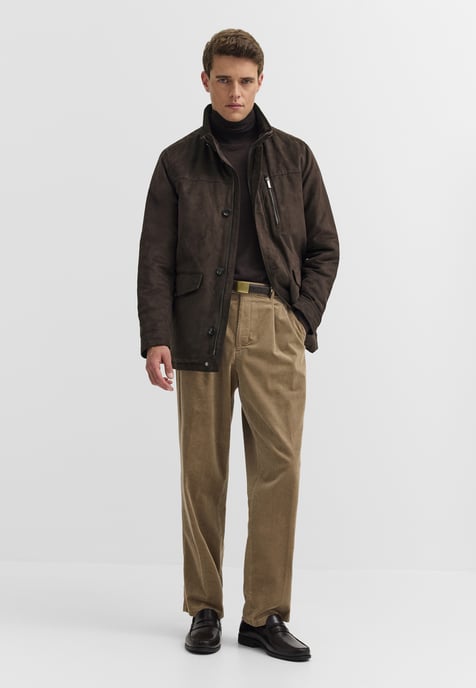 Bugatti Herren Jacke Premium Suede Stehkragen - Image 3