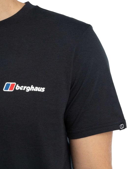 Berghaus T-Shirt Mit Klassenlogo, Schwarz - Image 4
