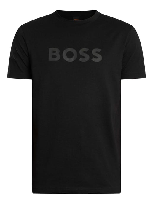 BOSS Te Logo T-Shirt, Schwarz - Image 6