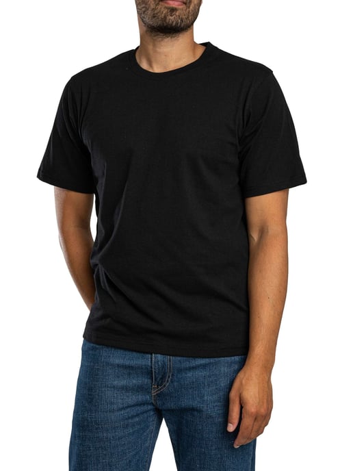 Jack & Jones 3Er-Pack Basic-T-Shirts, Schwarz - Image 2