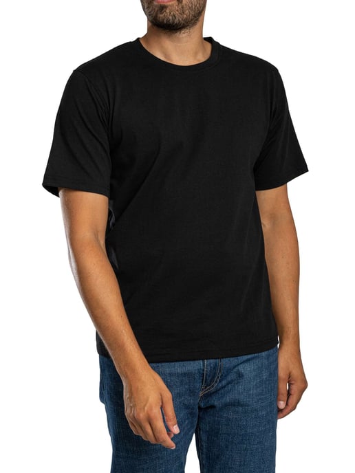 Jack & Jones 3Er-Pack Basic-T-Shirts, Schwarz - Image 3