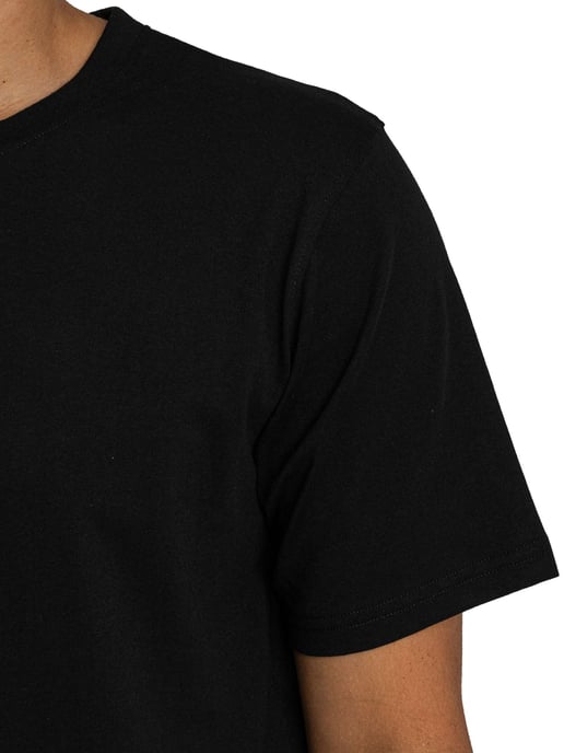 Jack & Jones 3Er-Pack Basic-T-Shirts, Schwarz - Image 5