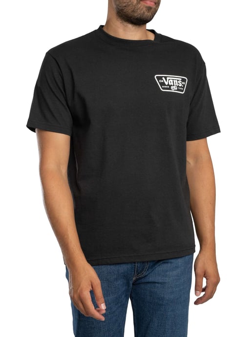 Vans T-Shirt Mit Rückenaufnäher, Schwarz - Image 2