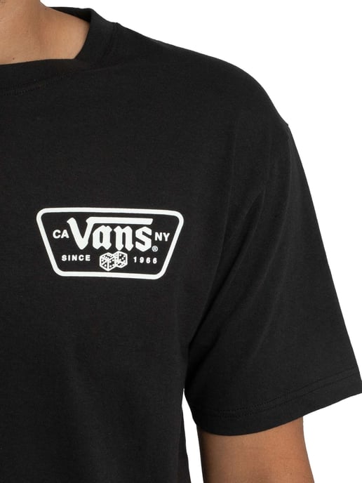 Vans T-Shirt Mit Rückenaufnäher, Schwarz - Image 4