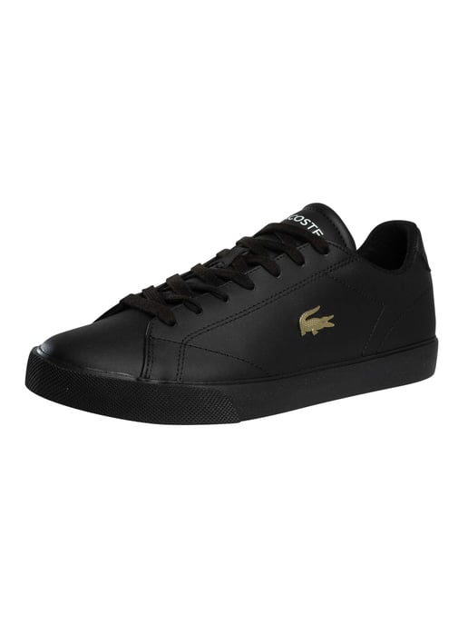 Lacoste Lerond Set 225 2 CMA Leder-Sneaker, Schwarz - Image 1